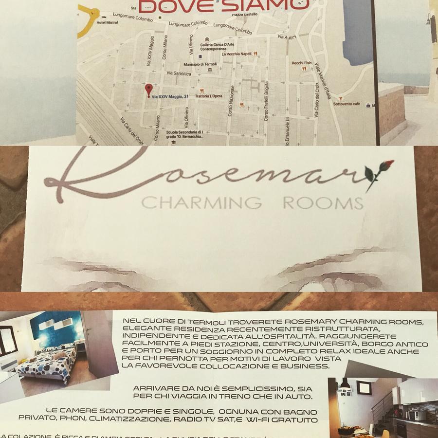 Rosemary Charming Rooms Termoli Kültér fotó